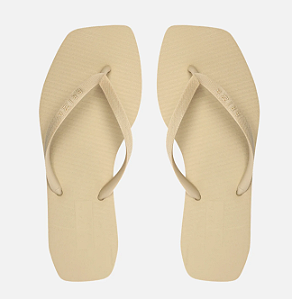 Brizza - Chinelo Square Nude
