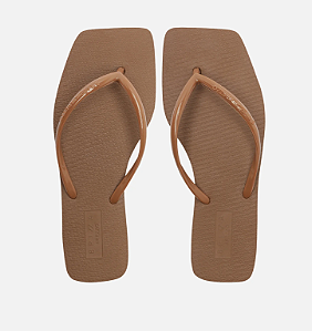 Brizza - Chinelo Marrom Flat