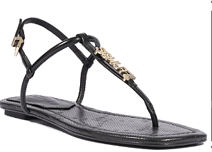 Schutz - Sandália Couro Preto