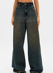 My Favorite Things - Calça Jeans Wide Leg Lavagem
