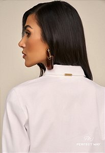 Perfect Way - Camisa Feminina C/ Faixa Laço