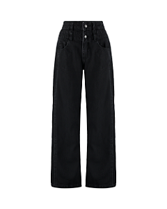 Alcance - Calça Baggy Double Fit Black