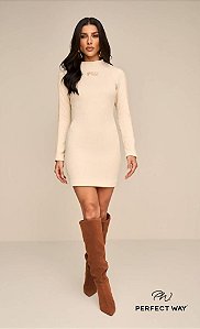 Perfect Way - Vestido feminino calcario