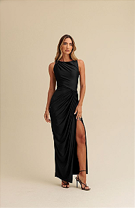 Charry - Vestido Longo Liso