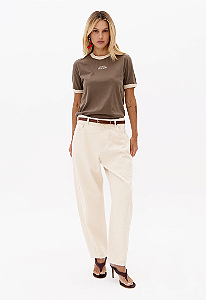 Lança Perfume - T-Shirt Baby Look C/ Contraste