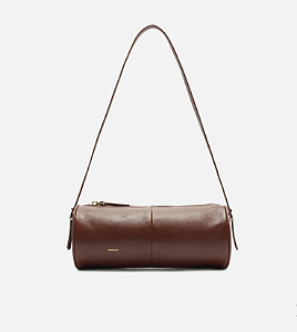 Arezzo - Bolsa Shoulder Marrom Couro Média
