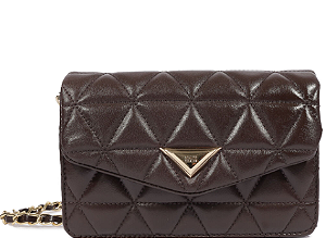 Schutz - Bolsa Tiracolo Crossbody New 944 Cafe