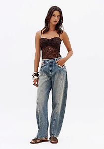 My Favorite Things - Blusa De Alça Com Renda