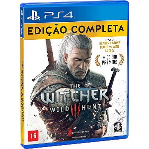 The Witcher 3 Wild Hunt Ps4 Mídia Física Usado