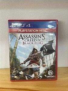 Assassin's Creed IV Black Flag Ps4 Mídia Física Semi Novo