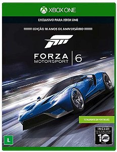 Forza Motorsport 6 Xbox One Mídia Física Semi Novo