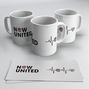 Caneca Porcelana Now United 325ml
