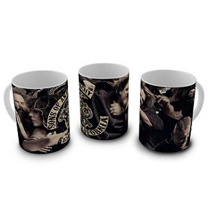 Caneca Porcelana Sons of Anarchy 325ml