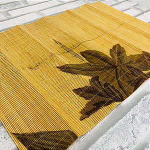 Lugar Americano Bambu Flor 40x30cm
