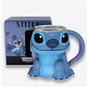 Caneca Formato 3D 250ml Stitch