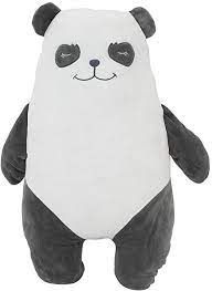 Almofada Formato Urso Panda Pelúcia 53cm