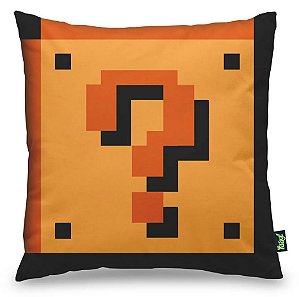 Almofada Bloco de Interrogação Super Mario Bros