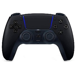 Controle Ps5 sem fio DualSense Midnight Black Sony  Ps5