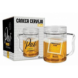 Caneca Gel Cerveja 200ml Pai Amor Eterno