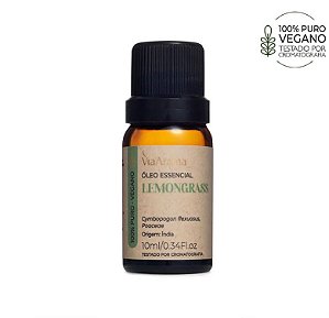 Óleo Essencial Lemongrass Via Aroma - 10ml