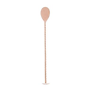 Colher Bailarina de Aço Inox Tress Rosé 26cm