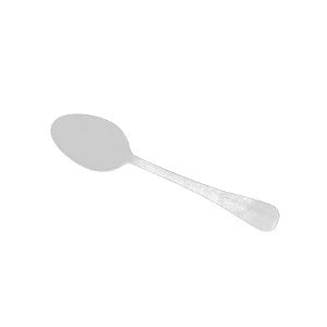 Conjunto 6 Colheres de Sobremesa de Aço Inox Positano Preto 12cm