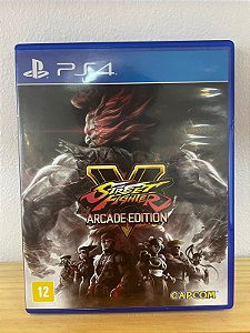 Street Fighter 5 Arcade Edition Ps4 Mídia Física Semi Novo