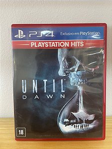 Until Dawn Ps4 Mídia Física Semi Novo