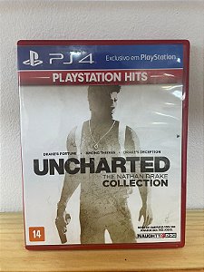 Uncharted Collection Ps4 Mídia Física Semi Novo
