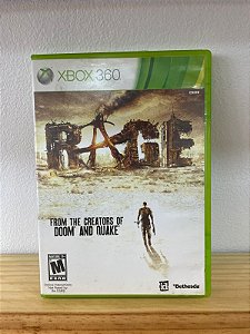 Rage Xbox 360 Mídia Física Semi Novo