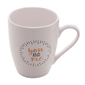 Caneca de Porcelana You And Me 350ml