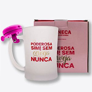 Caneca Chopp com Campainha Poderosa 650ml