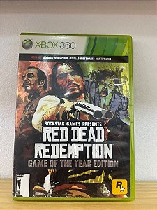 Red Dead Redemtion Complete Xbox 360 Mídia Fisica Semi Novo