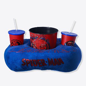 Almofada Porta Pipoca Copos Spider Man Homem Aranha Original