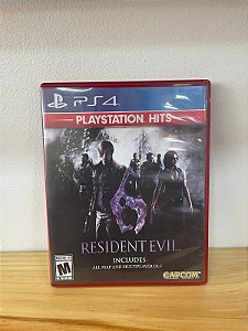 Resident Evil 6 Ps4 Mídia Física Semi Novo