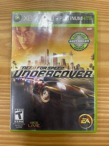 Need For Speed Undercover Xbox 360 Física Semi Novo