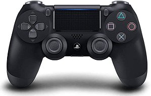 Controle Ps4 Sony Dualshock 4 Preto sem fio  PS4