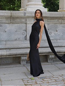 Vestido Martina preto