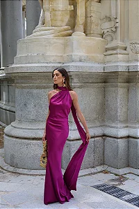 Vestido Martina Fúcsia