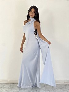 Vestido Martina azul claro