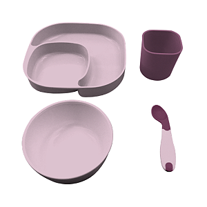 Kit de Alimentação 4 em 1 Linha Colors Rose