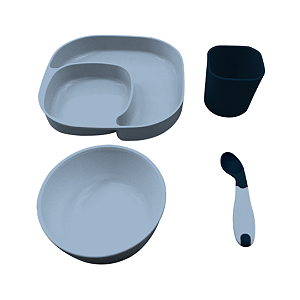 Kit de Alimentação 4 em 1 Linha Colors Azul