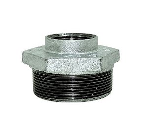 BUCHA DE REDUÇÃO GALV. 6" X 2"  150MM X50MM - SEG