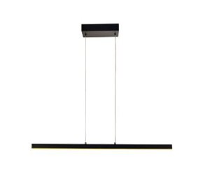 LED PENDENTE - HASTE RECTA 1MT -4000K - PRETO FOSCO - AVANT