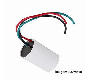 CAPACITOR PARTIDA 3UF+7UF/250V 3 FIOS - AP