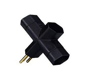 TE 220V - 3 SAIDAS 3P PRETO - MEC