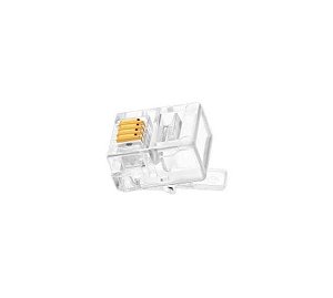 CONECTOR MACHO RJ11 - UNIS