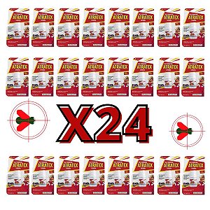 Kit Com 24 Atratex Isca Para Formiga Doceira Vermelha