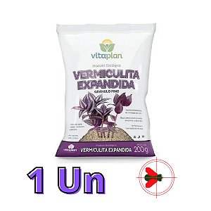 Vermiculita Expandida Granulada Fina Via Solo 200g Vitaplan