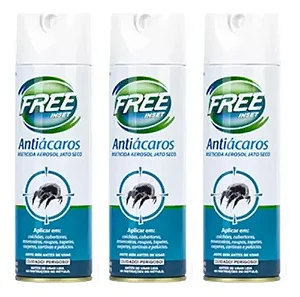 Free Inset Anti Acaros- Interrompe O Ciclo Biológico 3 Un